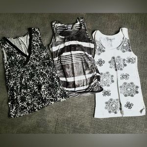 3pk Maternity shirts tank tops